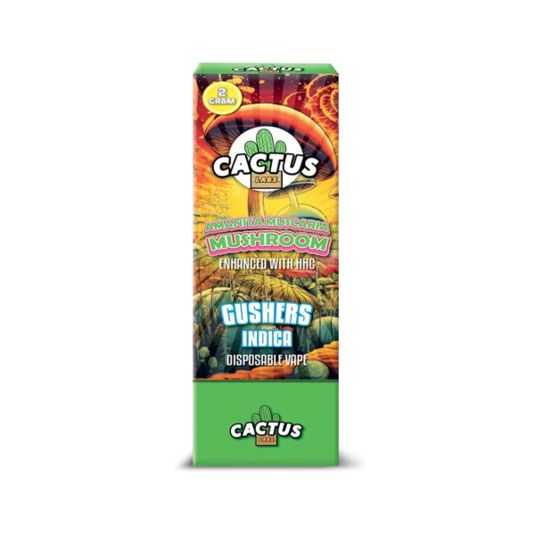 Cactus Amanita Muscaria Mushroom Gushers Indica (2 Gram)