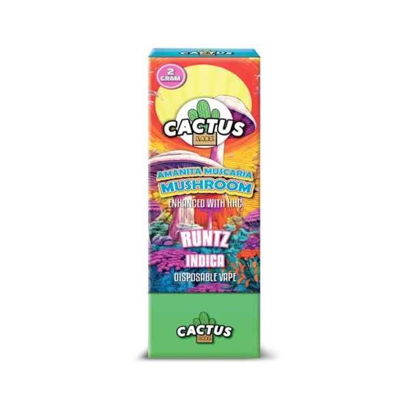Cactus Amanita Muscaria Mushroom Runtz Indica (2 Gram)