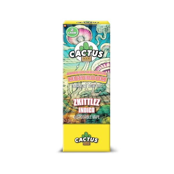 THC Liquid Diamonds – Amanita Muscaria Mushroom – Zkittlez (Indica) – 2 Gram